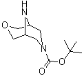 3-氧杂-7,9-二氮杂双环[3.3.1]壬烷-7-羧酸叔丁酯分子结构 (CAS 864448-41-9)