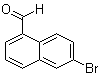 6-溴-1-萘甲醛分子结构 (CAS 86456-56-6)