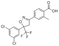 CAS # 864725-62-2, 4-(5-(3,5-Dichlorophenyl)-5-(trifluoromethyl)-4,5-dihydroisoxazol-3-yl)-2-methylbenzoic acid