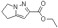 5,6-二氢-4H-吡咯并[1,2-b]吡唑-2-羧酸乙酯分子结构 (CAS 86477-09-0)