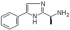 (alphaS)-alpha-甲基-4-苯基-1H-咪唑-2-甲胺分子结构 (CAS 864825-23-0)