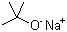 Sodium tert-butoxide molecular structure (CAS 865-48-5)