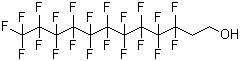 1,1,2,2-四氢全氟十二醇分子结构 (CAS 865-86-1)