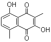 2,5-二羟基-3,8-二甲基-1,4-萘醌分子结构 (CAS 86533-36-0)
