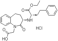 structure of CAS# 86541-74-4, 盐酸贝那普利