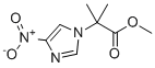 2-甲基-2-(4-硝基-1H-咪唑-1-基)丙酸甲酯分子结构 (CAS 865774-07-8)