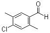 4-氯-2,5-二甲基苯甲醛分子结构 (CAS 866490-24-6)