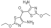CAS # 86695-78-5, Bis(4-amino-2-ethoxy-5-thiazolyl)methanone, NSC 376716
