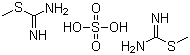 structure of CAS# 867-44-7, S-甲基异硫脲硫酸盐