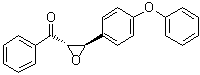 CAS # 86711-50-4, trans-[3-(4-Phenoxyphenyl)oxiranyl]phenylmethanone