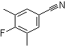 4-氟-3,5-二甲基苯甲腈分子结构 (CAS 867367-02-0)