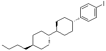CAS 登录号：86761-24-2, [反式(反式)]-1-(4'-丁基[1,1'-联环己烷]-4-基)-4-碘苯