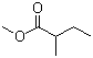 structure of CAS# 868-57-5, Methyl 2-methylbutyrate