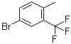 structure of CAS# 86845-27-4, 4-甲基-3-(三氟甲基)溴苯