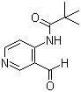 structure of CAS# 86847-71-4, 4-[(2,2-二甲基丙酰基)氨基]吡啶-3-甲醛