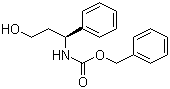 N-[(1S)-3-羟基-1-苯基丙基]氨基甲酸苄酯分子结构 (CAS 869468-32-6)