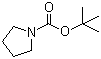 1-Boc-四氢吡咯分子结构 (CAS 86953-79-9)