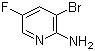 structure of CAS# 869557-43-7, 2-氨基-3-溴-5-氟吡啶
