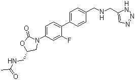 雷得唑来分子结构 (CAS 869884-78-6)