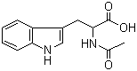 structure of CAS# 87-32-1, N-乙酰-DL-色氨酸