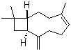 structure of CAS# 87-44-5, L-Caryophyllene