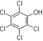 structure of CAS# 87-86-5, 2,3,4,5,6-五氯苯酚