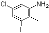 structure of CAS# 870606-29-4, 5-氯-3-碘-2-甲基苯胺
