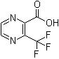 3-(三氟甲基)-2-吡嗪甲酸分子结构 (CAS 870787-06-7)