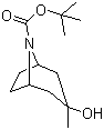 structure of CAS# 870889-20-6, 3-羟基-3-甲基-8-氮杂双环[3.2.1]辛烷-8-甲酸叔丁酯