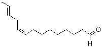 CAS 登录号：87092-33-9, (Z,E)-9,12-十四碳二烯醛