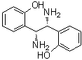 2,2'-[(1R,2R)-1,2-二氨基-1,2-乙二基]双苯酚分子结构 (CAS 870991-70-1)