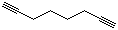 structure of CAS# 871-84-1, 1,7-辛二炔