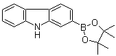 4a,9a-二氢-9H-咔唑-2-硼酸频哪醇酯分子结构 (CAS 871125-67-6)