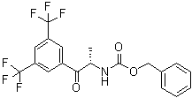 CAS # 871917-79-2, [(1S)-2-[3,5-Bis(trifluoromethyl)phenyl]-1-methyl-2-oxoethyl]carbamic acid phenylmethyl ester