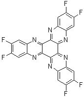 2,3,8,9,14,15-六氟-5,6,11,12,17,18-六氮杂联三萘分子结构 (CAS 872140-95-9)