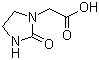 2-Oxo-1-imidazolidineacetic acid molecular structure (CAS 87219-22-5)