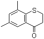 2,3-二氢-6,8-二甲基-4H-1-苯并噻喃-4-酮分子结构 (CAS 872283-26-6)