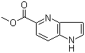 1H-吡咯并[3,2-b]吡啶-5-羧酸甲酯分子结构 (CAS 872355-63-0)