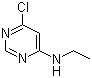 structure of CAS# 872511-30-3, 6-氯-N-乙基嘧啶-4-胺