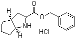 structure of CAS# 87269-87-2, (1S,3S,5S)-2-Azabicyclo[3,3,0]octane-3-carboxylic acid benzyl ester hydrochloride