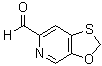 [1,3]氧硫杂环戊烯并[5,4-c]吡啶-6-甲醛分子结构 (CAS 872714-69-7)