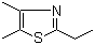 structure of CAS# 873-64-3, 2-Ethyl-4,5-dimethylthiazole