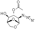 CAS # 87326-68-9, 1,6-Anhydro-2-azido-2-deoxy-beta-D-glucopyranose 3-acetate