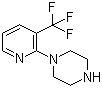 structure of CAS# 87394-63-6, 1-[3-(三氟甲基)吡啶-2-基]哌嗪