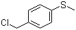 structure of CAS# 874-87-3, 4-(Methylthio)benzyl chloride