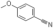 4-甲氧基氰苯分子结构 (CAS 874-90-8)