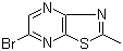 structure of CAS# 87444-41-5, 6-溴-2-甲基噻唑并[5,4-b]吡嗪
