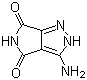 CAS 登录号：87465-68-7, 3-氨基吡咯并[3,4-c]吡唑-4,6(2H,5H)-二酮