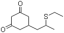 5-[2-(乙硫基)丙基]-1,3-环己二酮分子结构 (CAS 87476-15-1)
