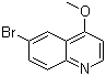 structure of CAS# 874792-20-8, 6-Bromo-4-methoxyquinoline